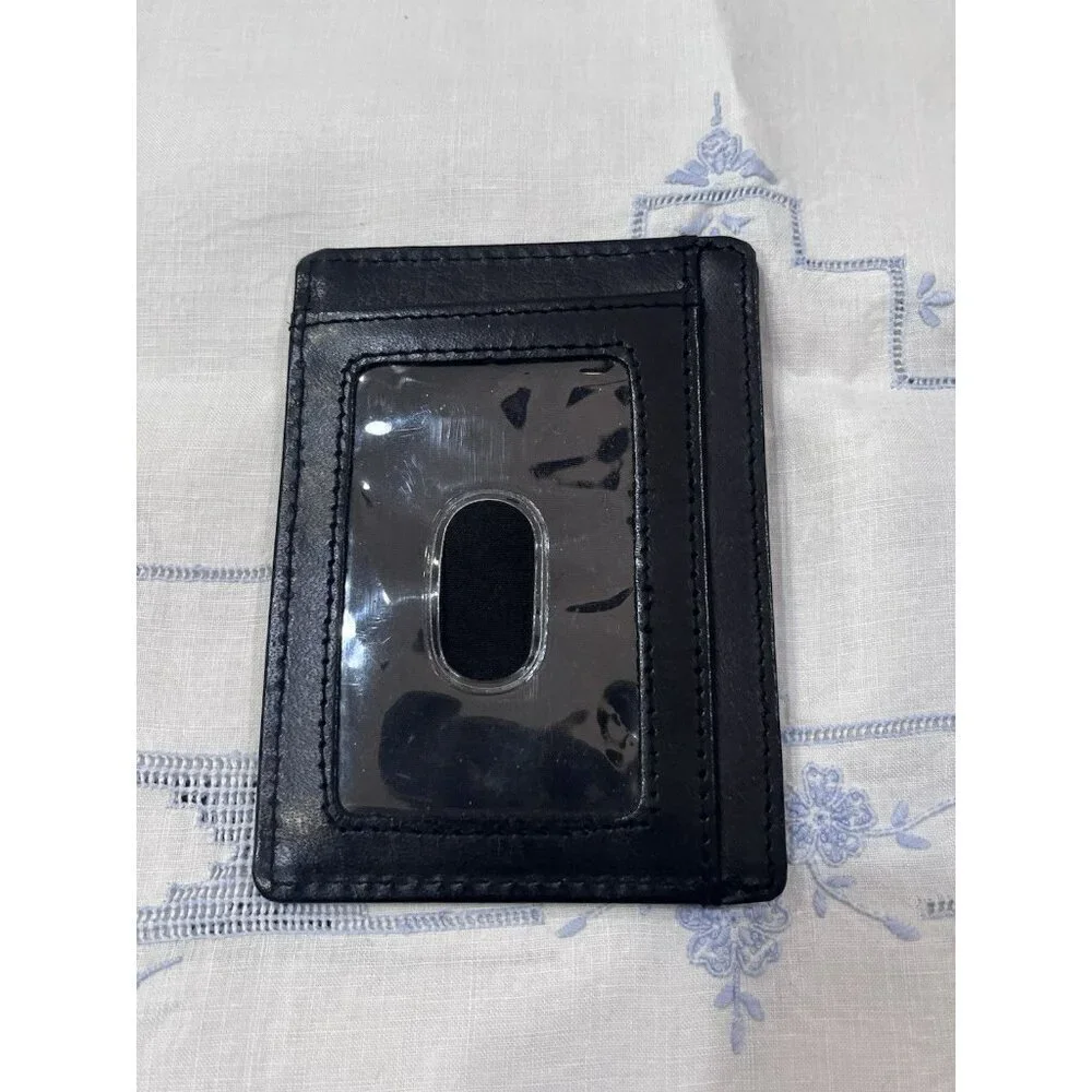 Estalon Fine Leather Wallet RFID Blocking Black